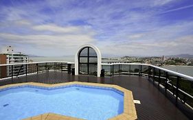 Piscina no Rooftop com Vista Mar e Pontes #CA22